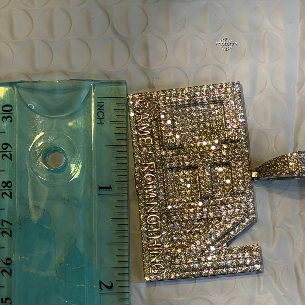 CFN Came from Nothing Iced Out Pendant