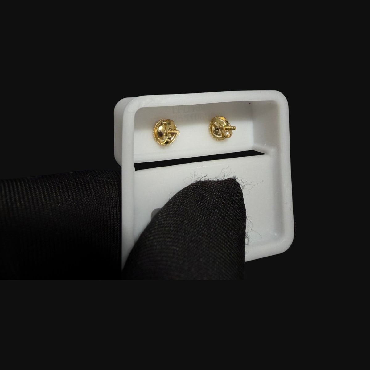 10mm Moissanite Iced Out Screwback Earrings, Solid 925 Sterling Silver Round Stud Earrings, Unisex Hip Hop Jewelry