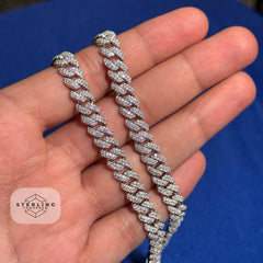 8mm Moissanite Miami Cuban Chain