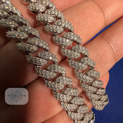 10mm Moissanite Miami Cuban Chain