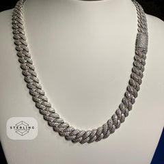 10mm Moissanite Miami Cuban Chain