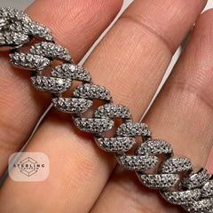 10mm Moissanite Miami Cuban Chain