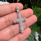 Moissanite Thorns Cross Pendant