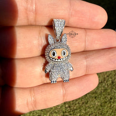 Monster Bunny Iced Out Bling Pendant