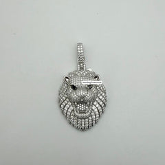 Lion Moissanite Custom Pendant