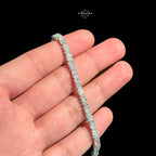 Moissanite Marquise Tennis Bracelet, 925 Sterling Silver Flower Cluster Bracelet