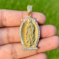 Our Lady of Guadalupe Mary Stainless Steel Pendant