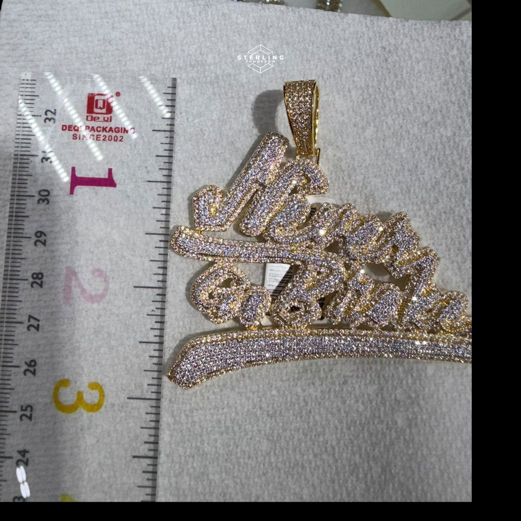 Never Go Broke Pendant