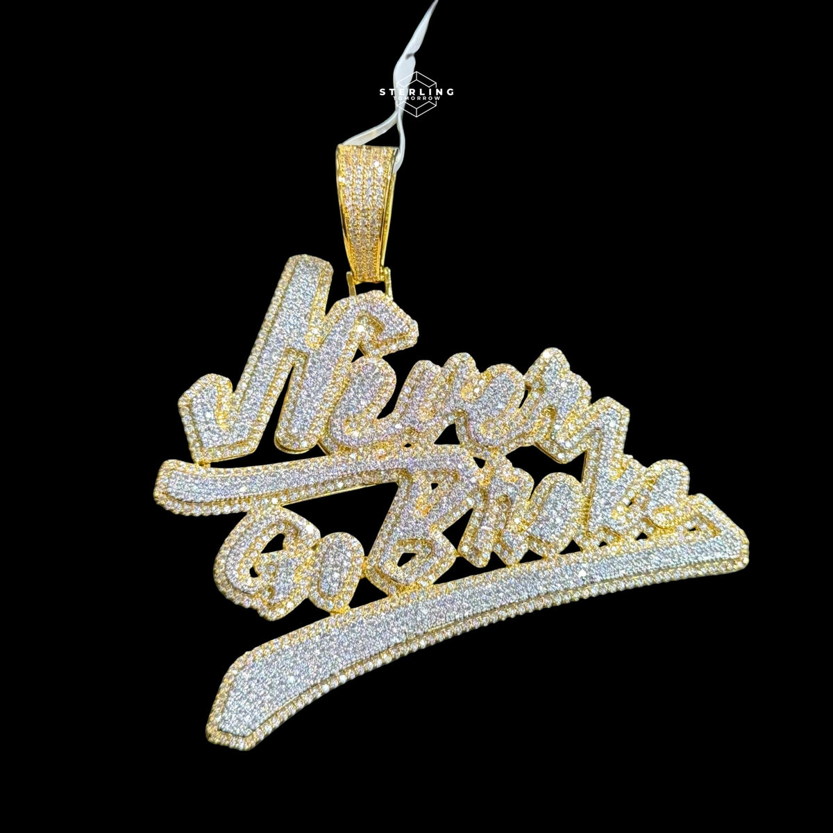 Never Go Broke Pendant