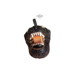 Iced Out Black Dog Pendant