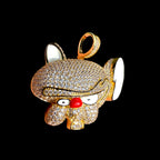 Gold Cartoon Mouse Pendant