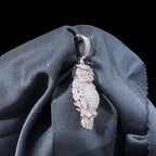 Iced Out Owl Pendant Necklace