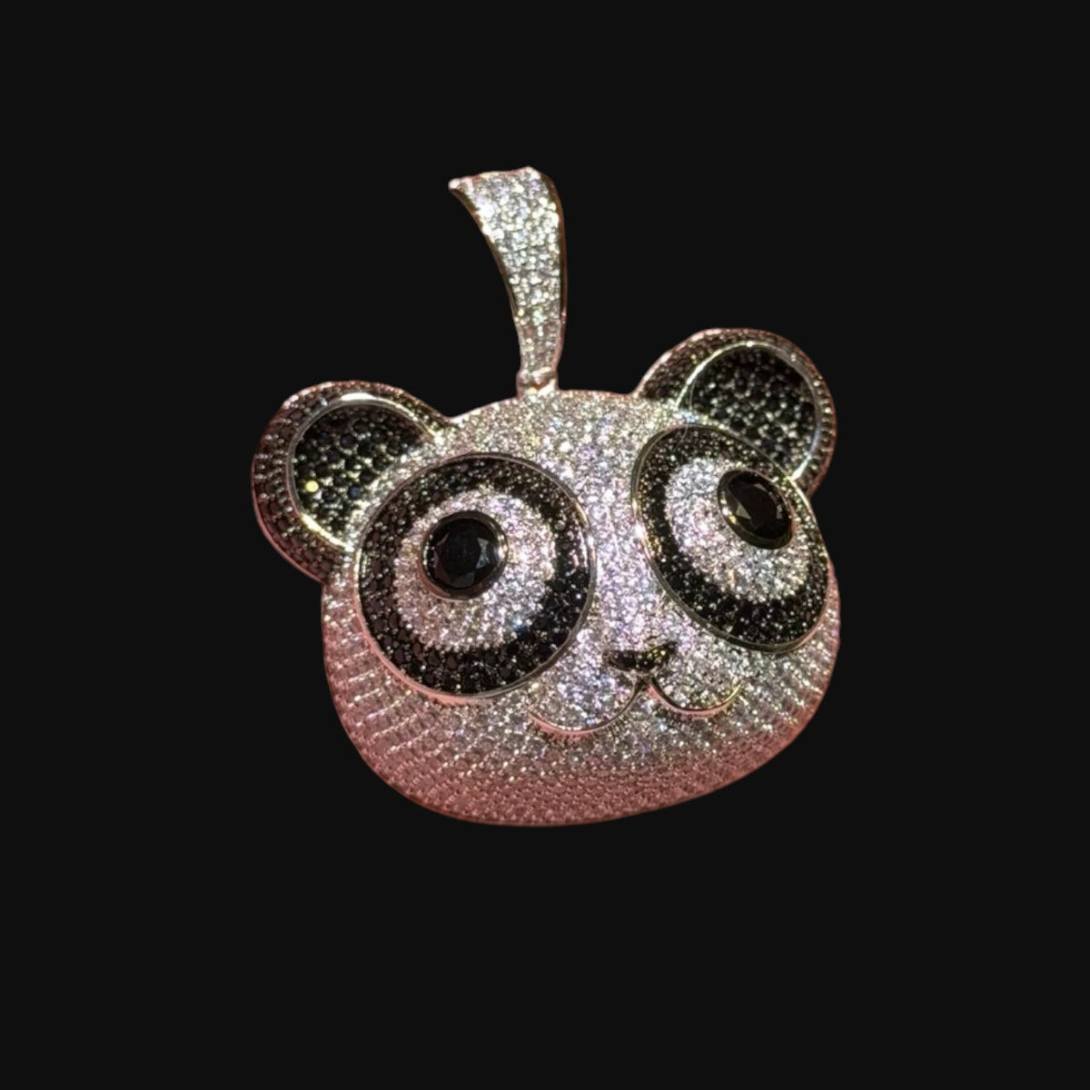 Iced Out Panda Pendant