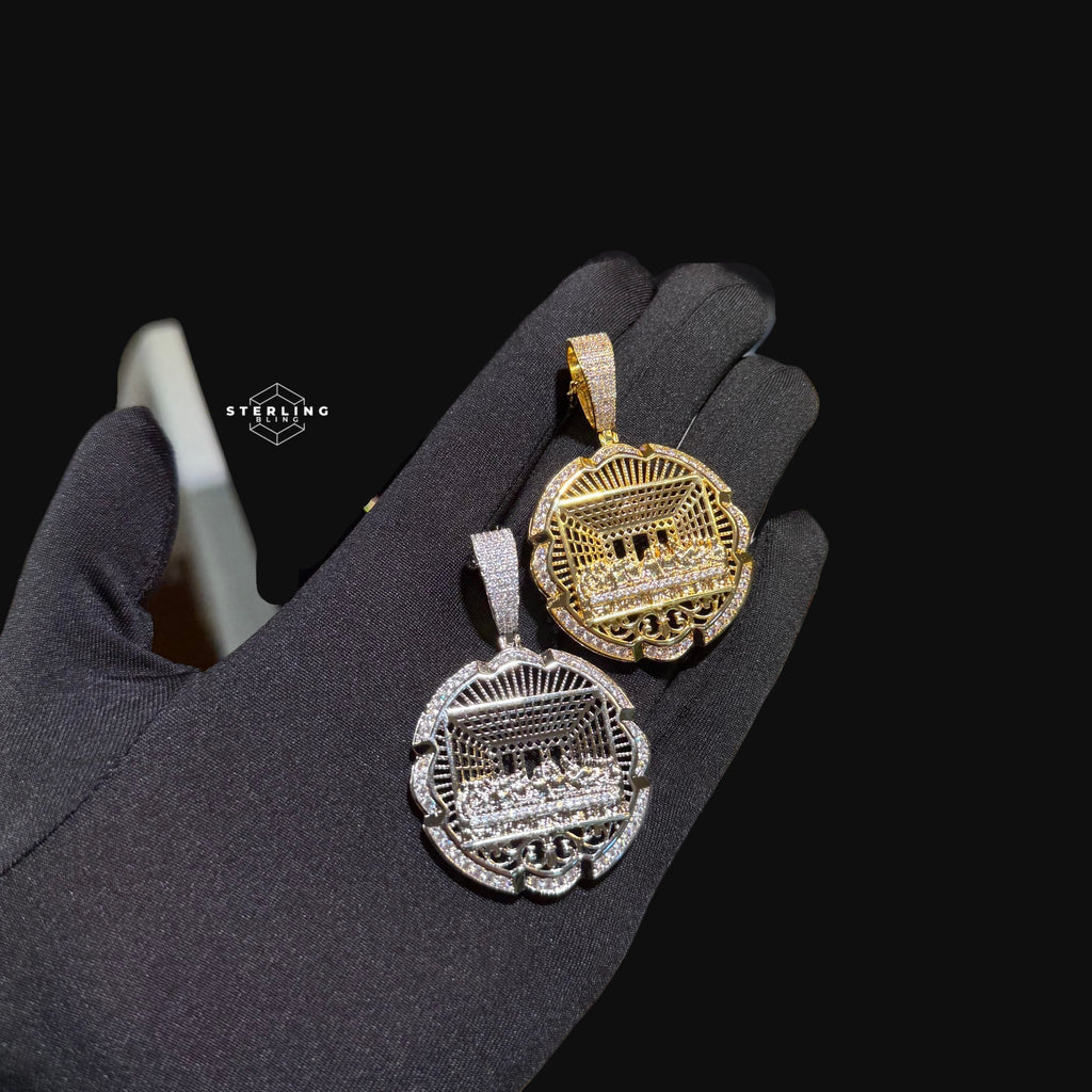 14k Gold Plated Last Supper Pendant