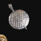 Iced Out Jesus Crucifix Medallion - 14k Gold Plated CZ