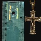 Iced Out Jesus Cross Crucifix Pendant