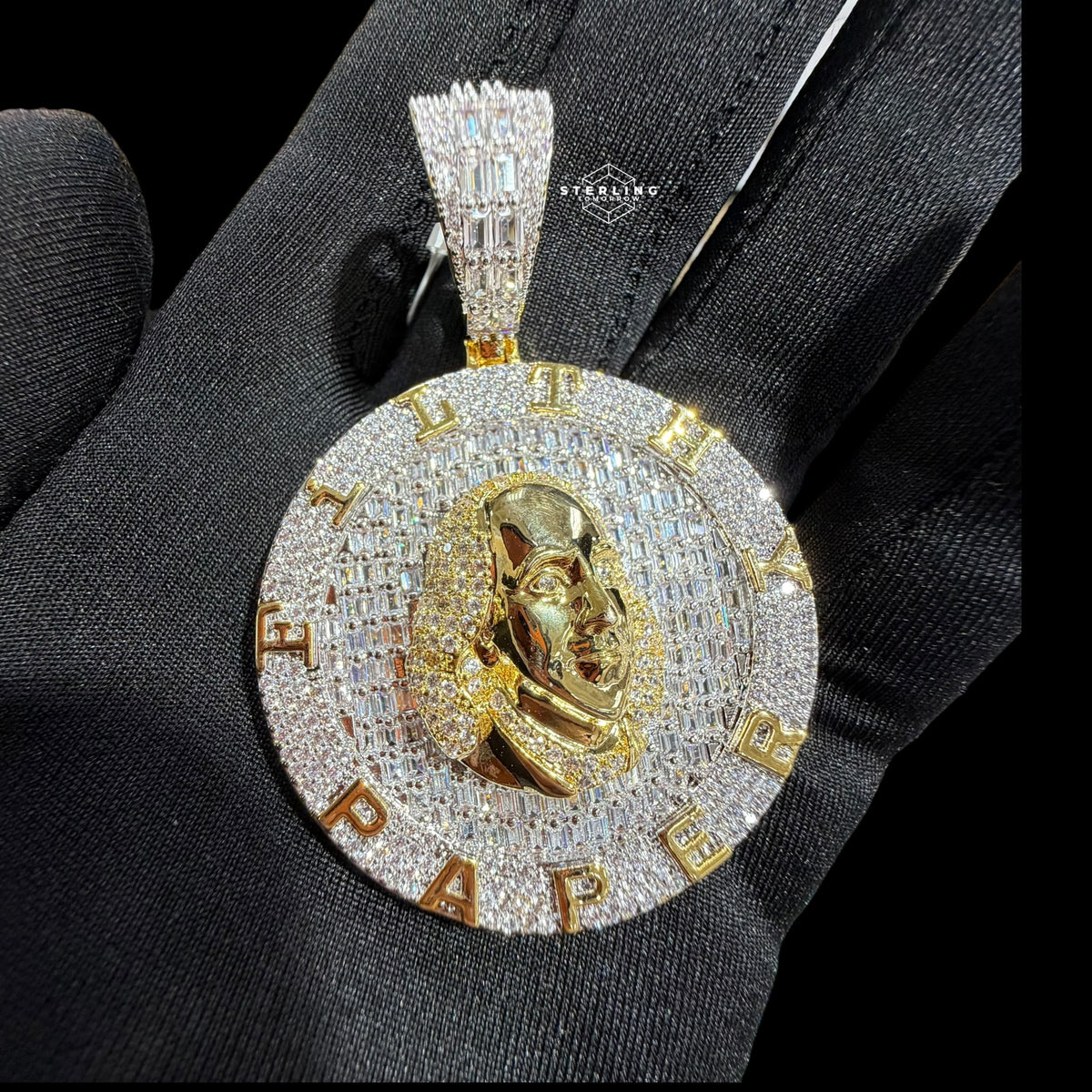 Benjamin Franklin Filthy Paper Money Pendant