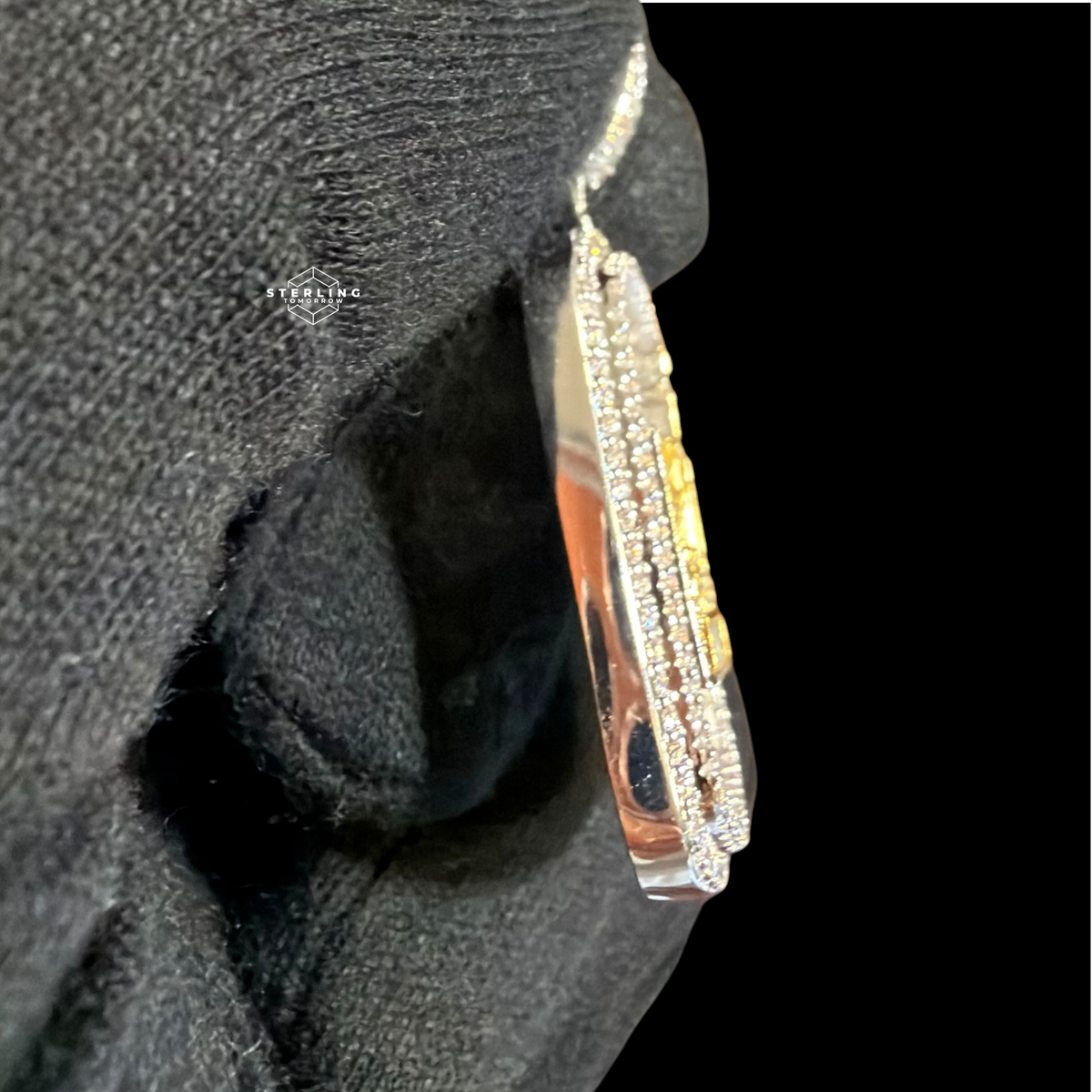 Iced Out Last Supper Dog Tag Pendant