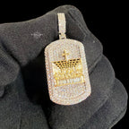 Iced Out Last Supper Dog Tag Pendant