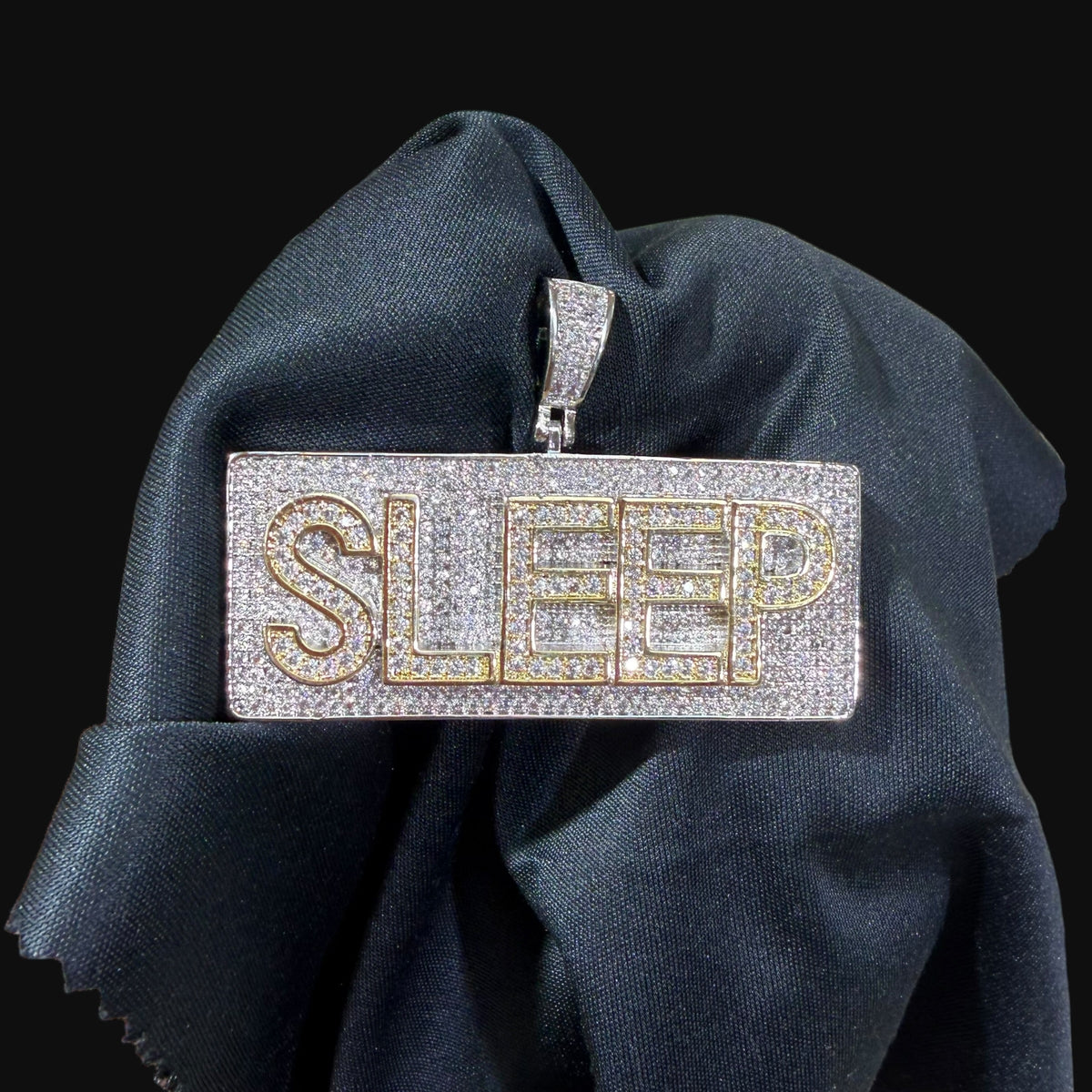 Iced Out SLEEP Pendant