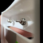 6mm 6 Point Star Lab Grown Diamond Earrings