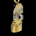 Everybody Eats Money City Iced Out Pendant