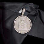 Moissanite Spinning Money Bag Pendant