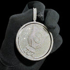 Moissanite Spinning Money Bag Pendant