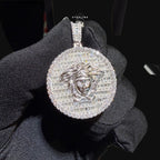 Moissanite Greek Goddess Pendant
