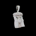 Moissanite 3" Jesus Pendant