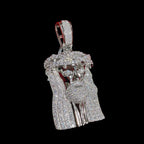 Moissanite 3" Jesus Pendant