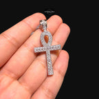 Moissanite Ankh Pendant