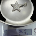 Moissanite Star Pendant
