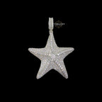 Moissanite Star Pendant