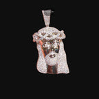 Moissanite Iced Out Jesus Pendant
