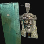 Moissanite Iced Out Jesus Pendant