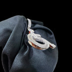 Moissanite Wheelchair Pendant