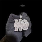 No Excuse Silver Tone Pendant