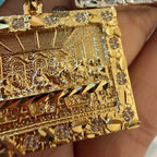 Nugget Diamond Cut Last Supper Pendant