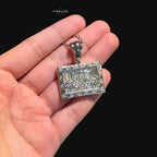 Nugget Diamond Cut Last Supper Pendant