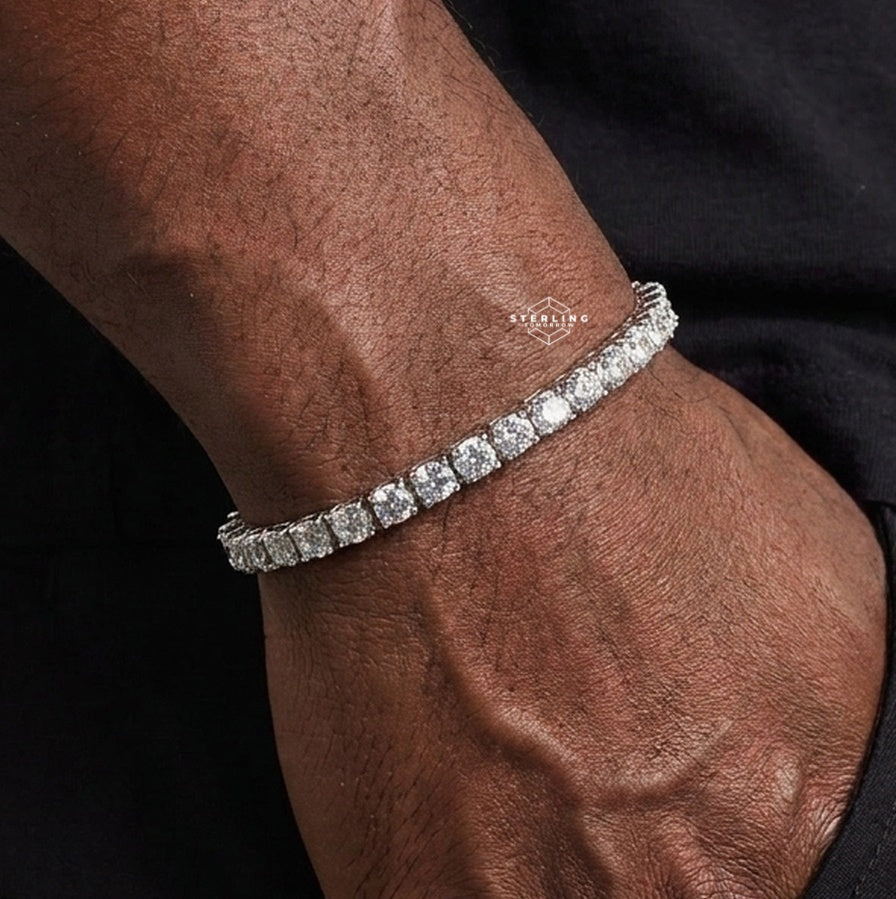 3mm Moissanite Tennis Bracelet