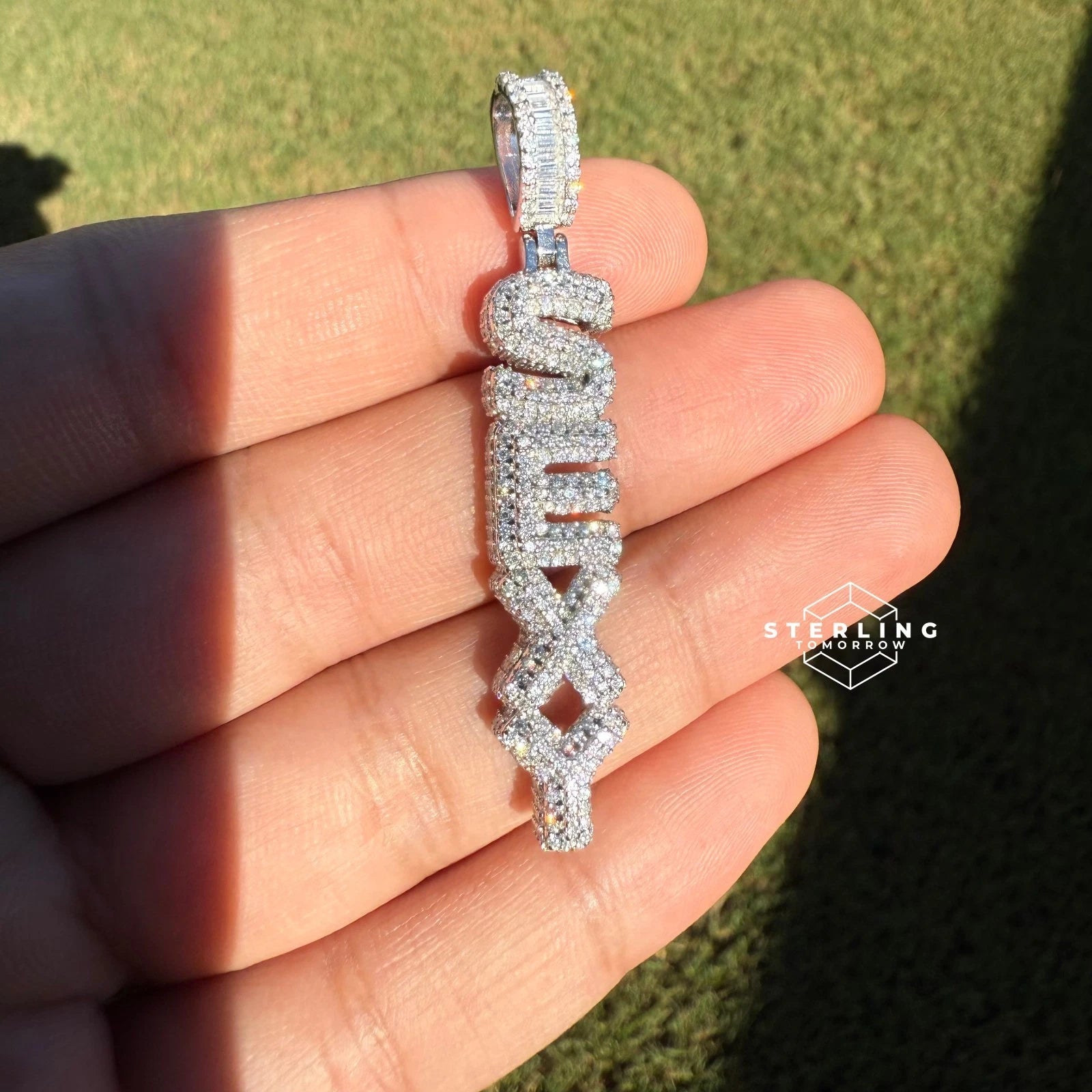SEXY Custom Moissanite Pendant