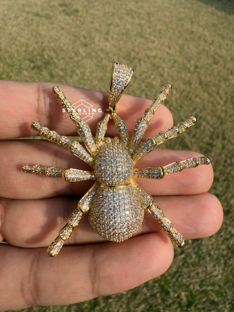 Spider Iced Out Custom Pendant