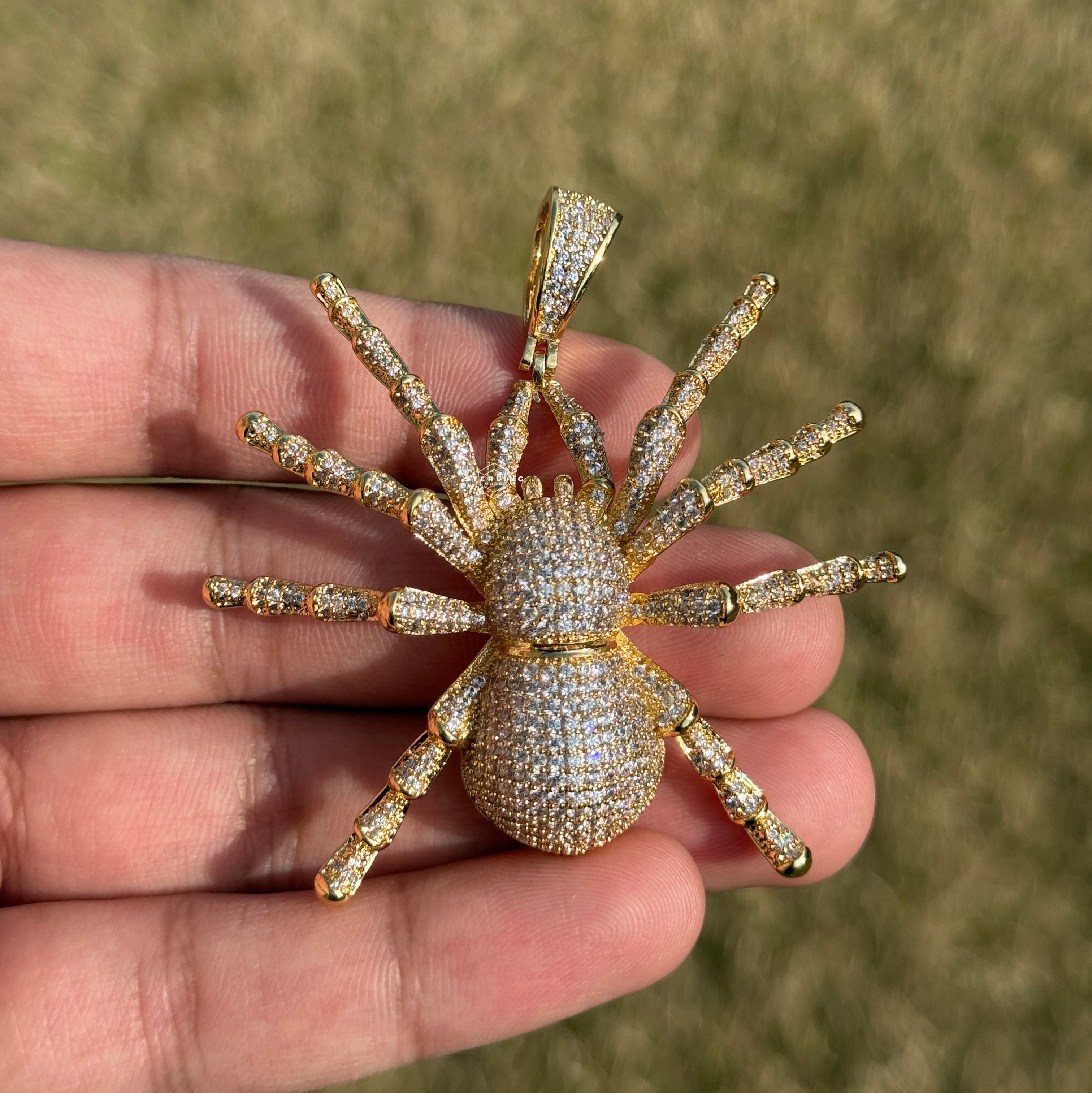 Spider Iced Out Custom Pendant